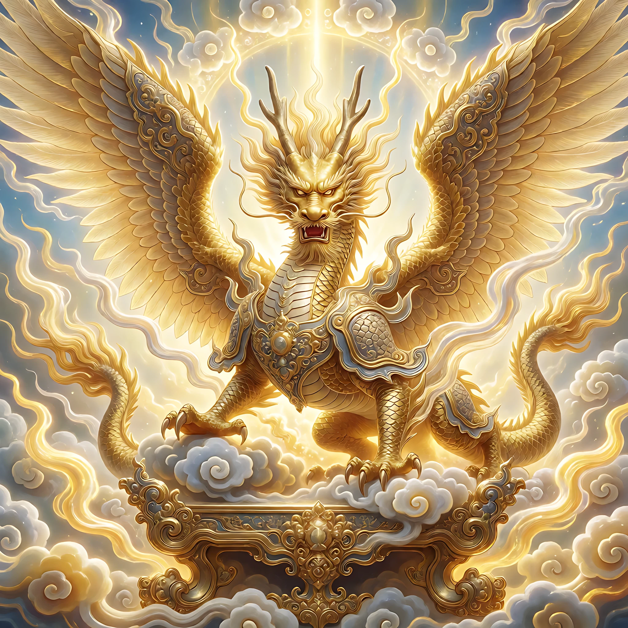 Yinglong, winged celestial war-beast