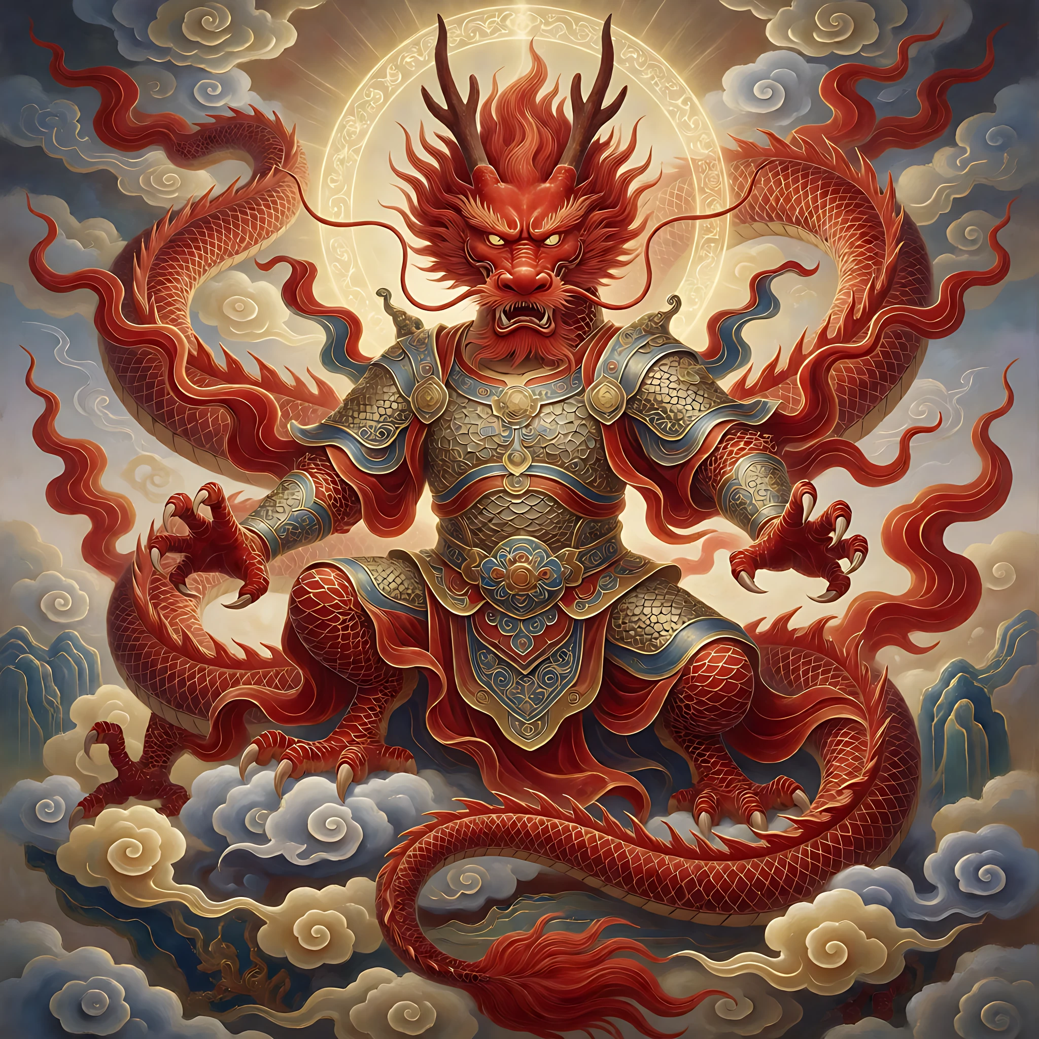 Zhulong, primordial serpent-lord of light and dark